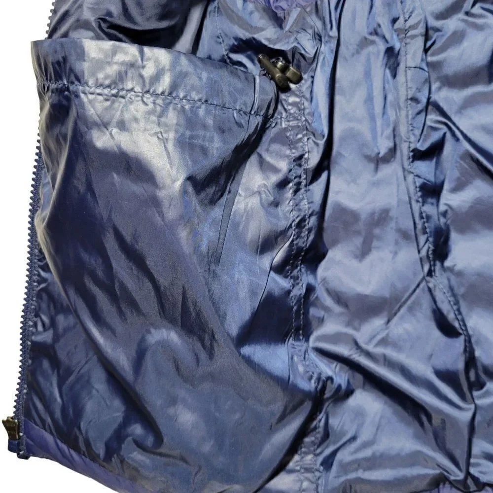 Lands End Packable Puffer Vest Boys Medium‎ (8) Blue Insulated Down Alternative